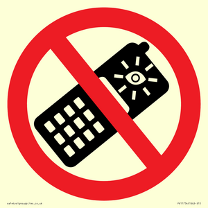 P910 Prohibition: No camera phones
